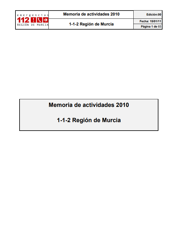 Memoria anual 2010