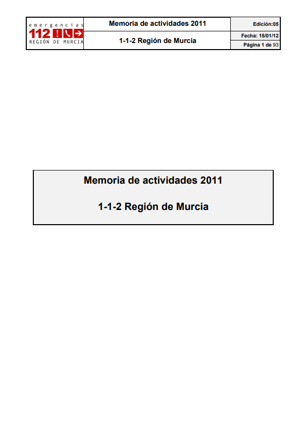 Memoria anual 2011